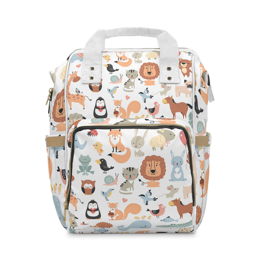 Forest Friends Multifunctional Diaper Backpack