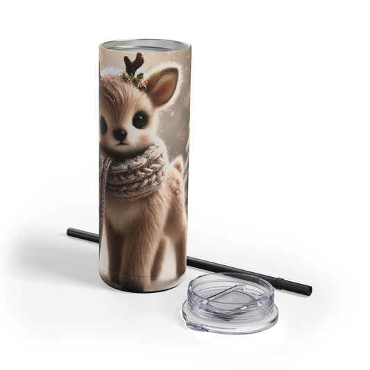 Cozy Fawn Magic Tumbler 20oz Winter