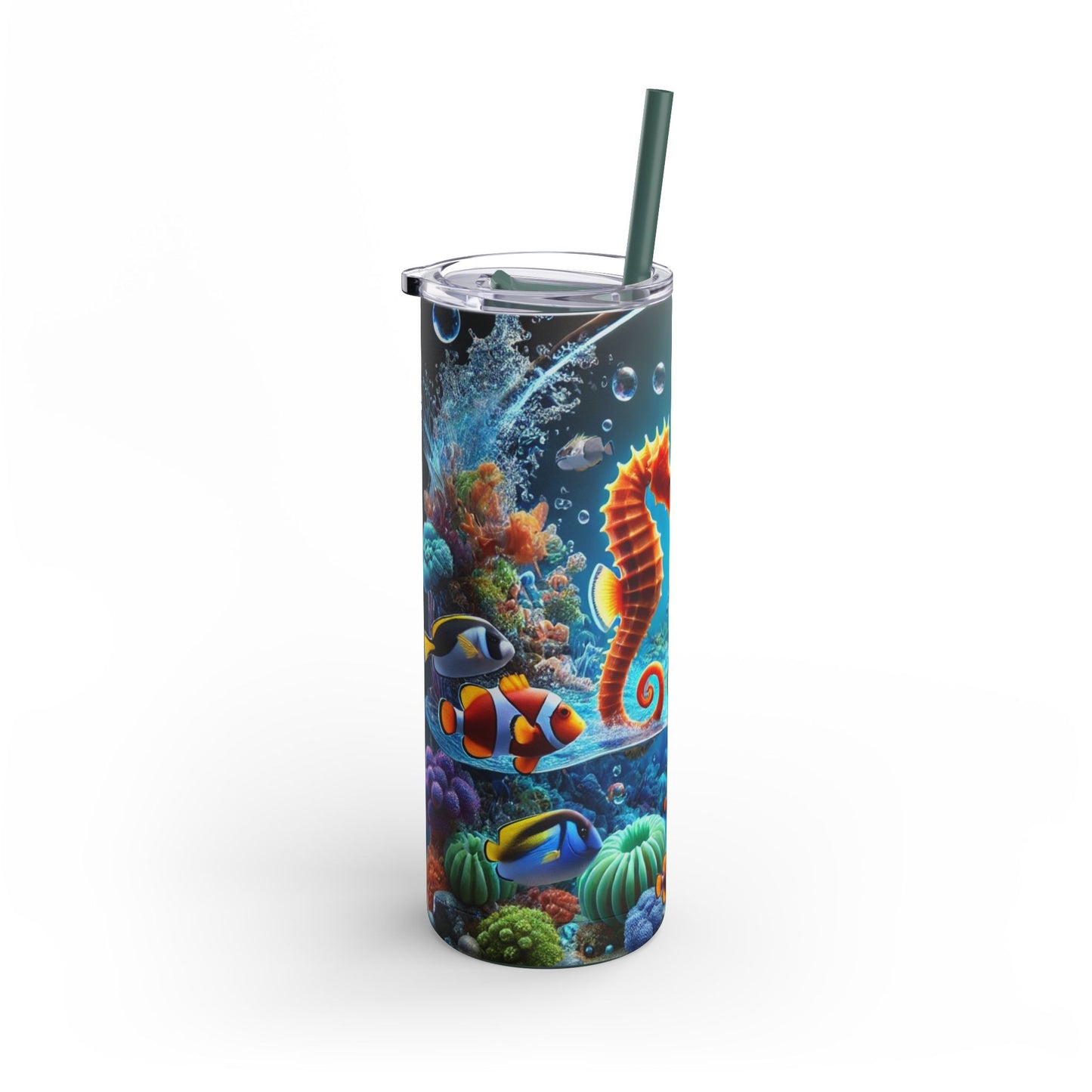 Seahorse Serenity Tumbler - 20oz Ocean Dreams