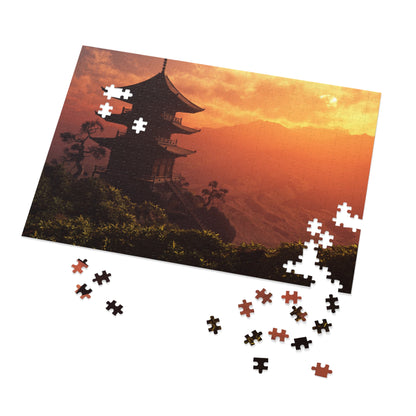 Jigsaw Puzzle with Tin