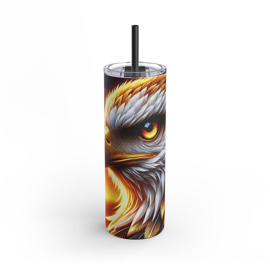 Fierce Focus Eagle Tumbler 20 oz – Embrace the Power Within