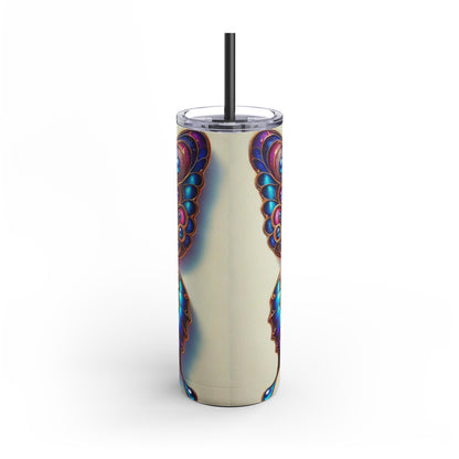 Magical Butterfly Maker Skinny Matte Tumbler, 20oz