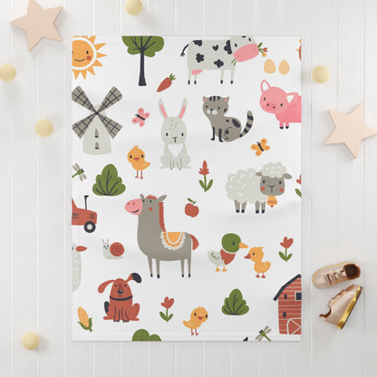 Farmyard Friends Blanket