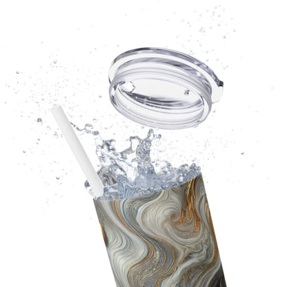 Skinny Tumbler with Straw, 20oz