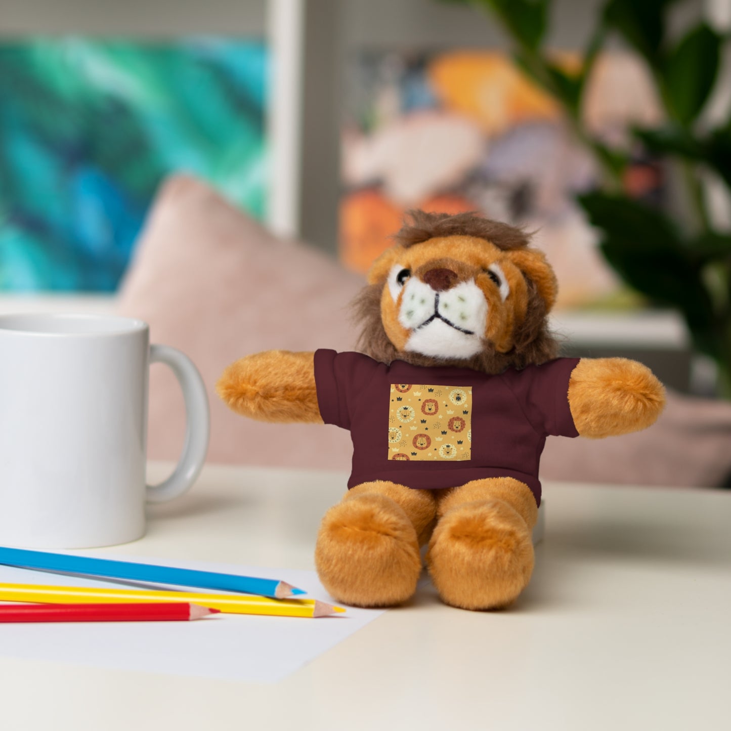 Majestic Lion Plush – King of Hugs