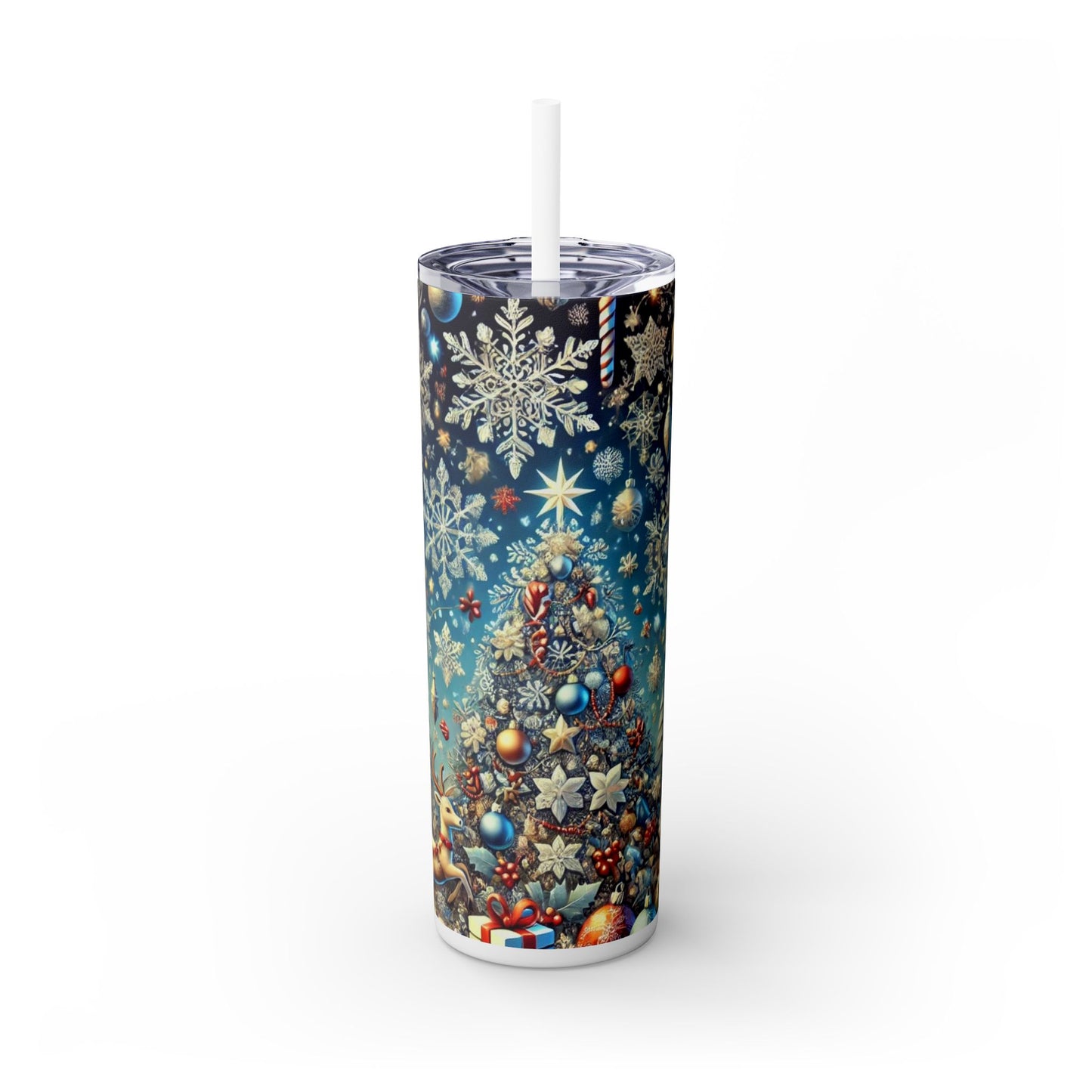 Christmas Tree Magic Tumbler - 20oz with Straw