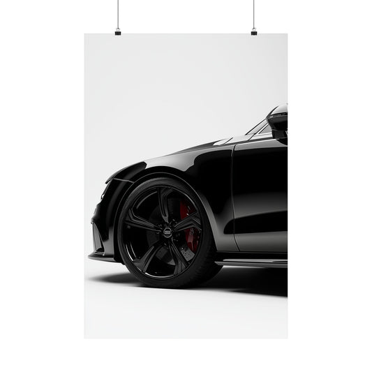 Black Elegance - Luxury Car Canvas Art