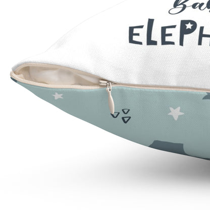 Baby Elephant Pillow - Adorable Nursery Decor