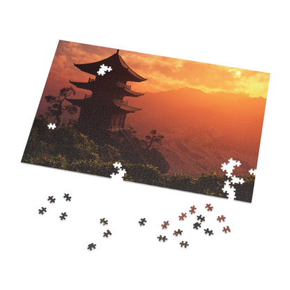 Jigsaw Puzzle with Tin