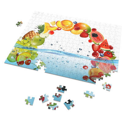 Jigsaw Puzzle with Tin