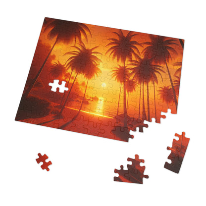 Jigsaw Puzzle with Tin