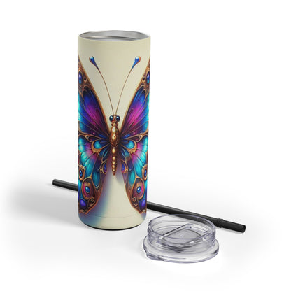 Magical Butterfly Maker Skinny Matte Tumbler, 20oz