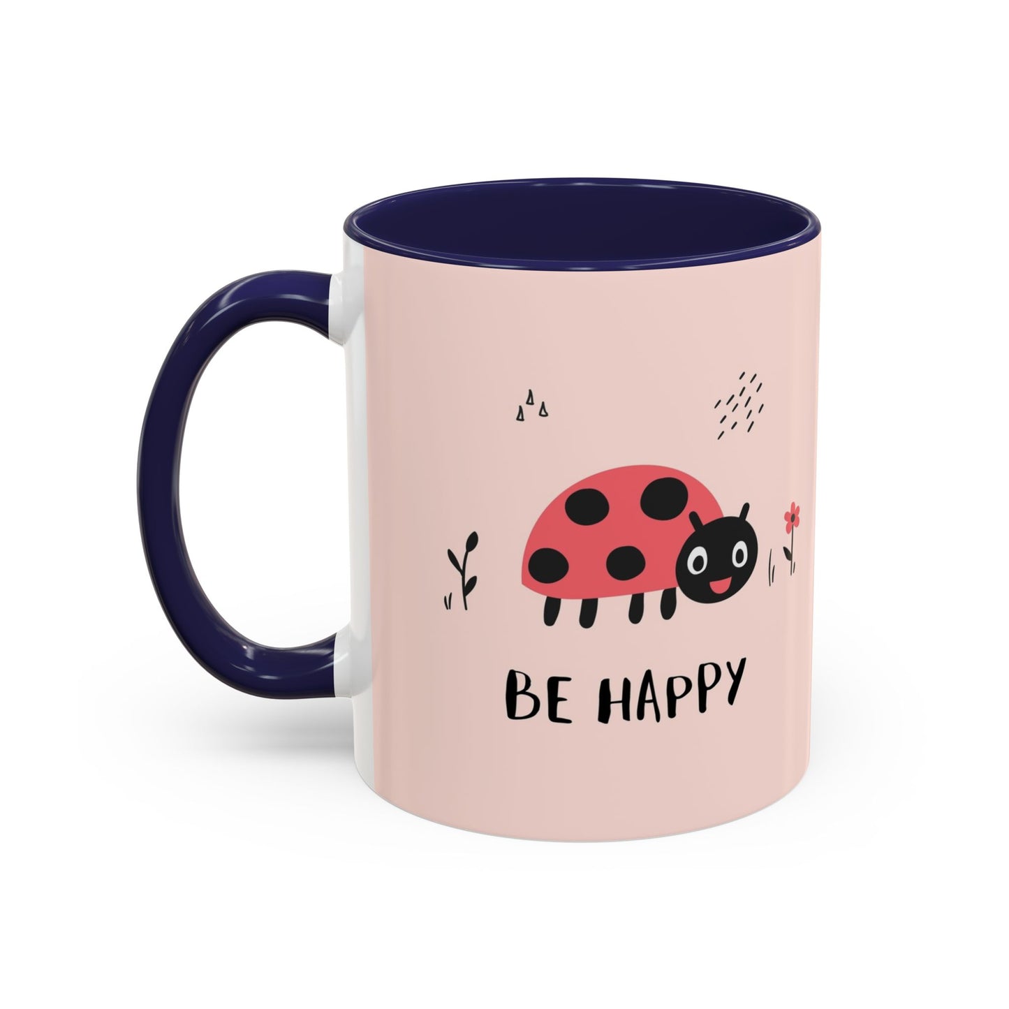 Be Happy Vibes Mug (11, 15oz)