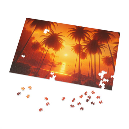 Jigsaw Puzzle with Tin