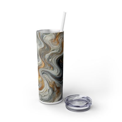 Skinny Tumbler with Straw, 20oz