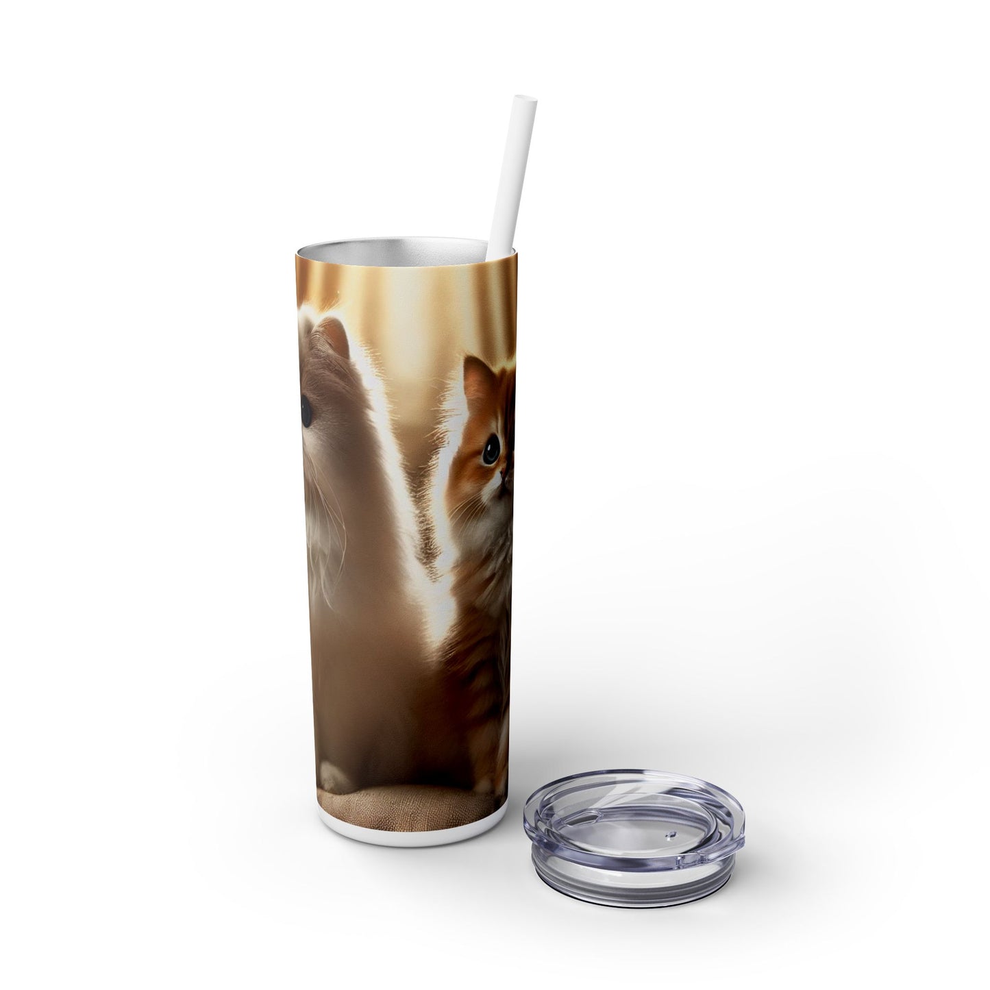 Skinny Tumbler with Straw, 20oz