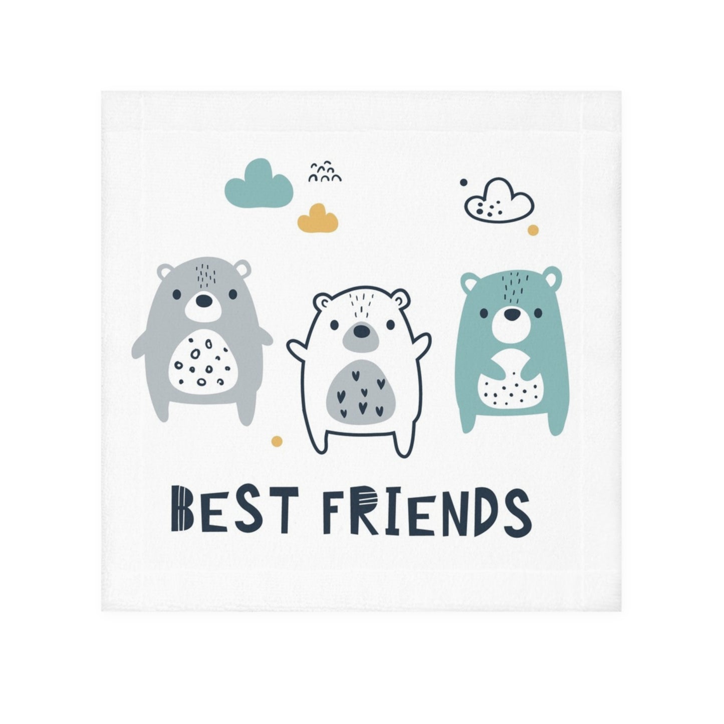 Best Friends Face Towel