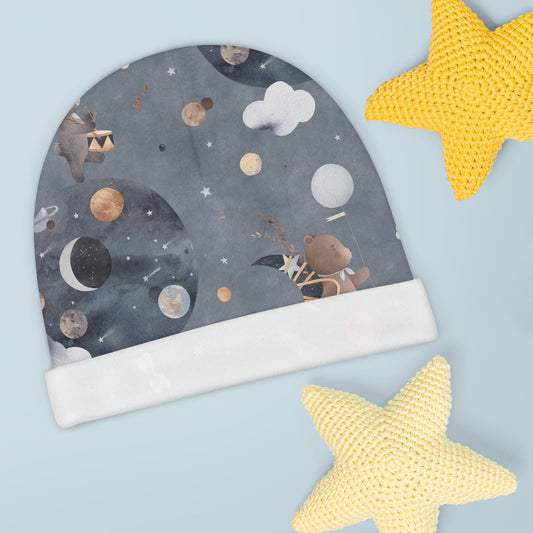 🌌 Cosmic Dreamer Baby Beanie 🚀✨