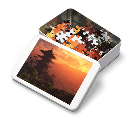 Jigsaw Puzzle with Tin