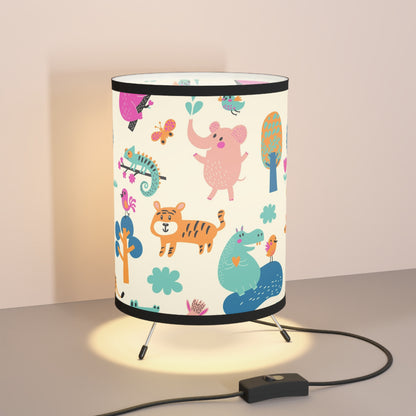 Jungle Safari Friends - Playful Animal Lampshade