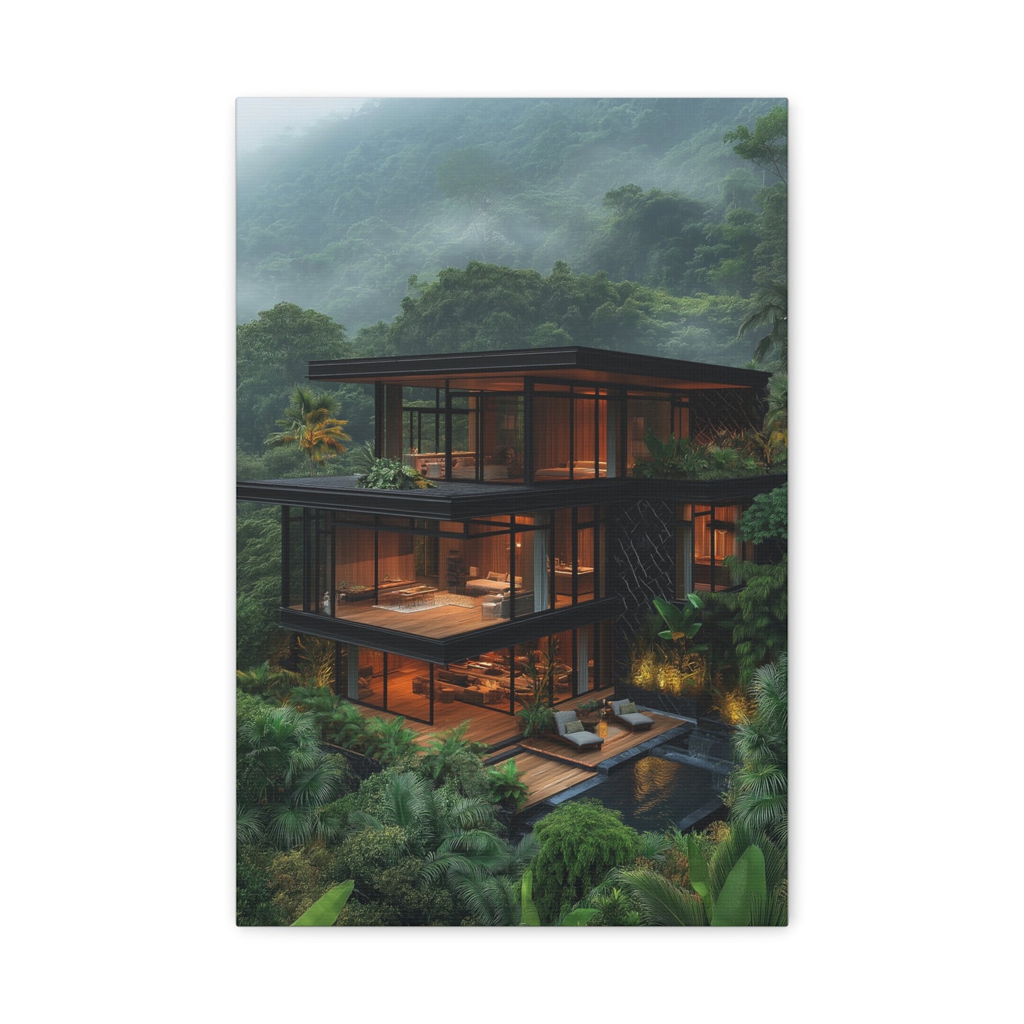 Jungle Serenity - Modern Home Canvas Art