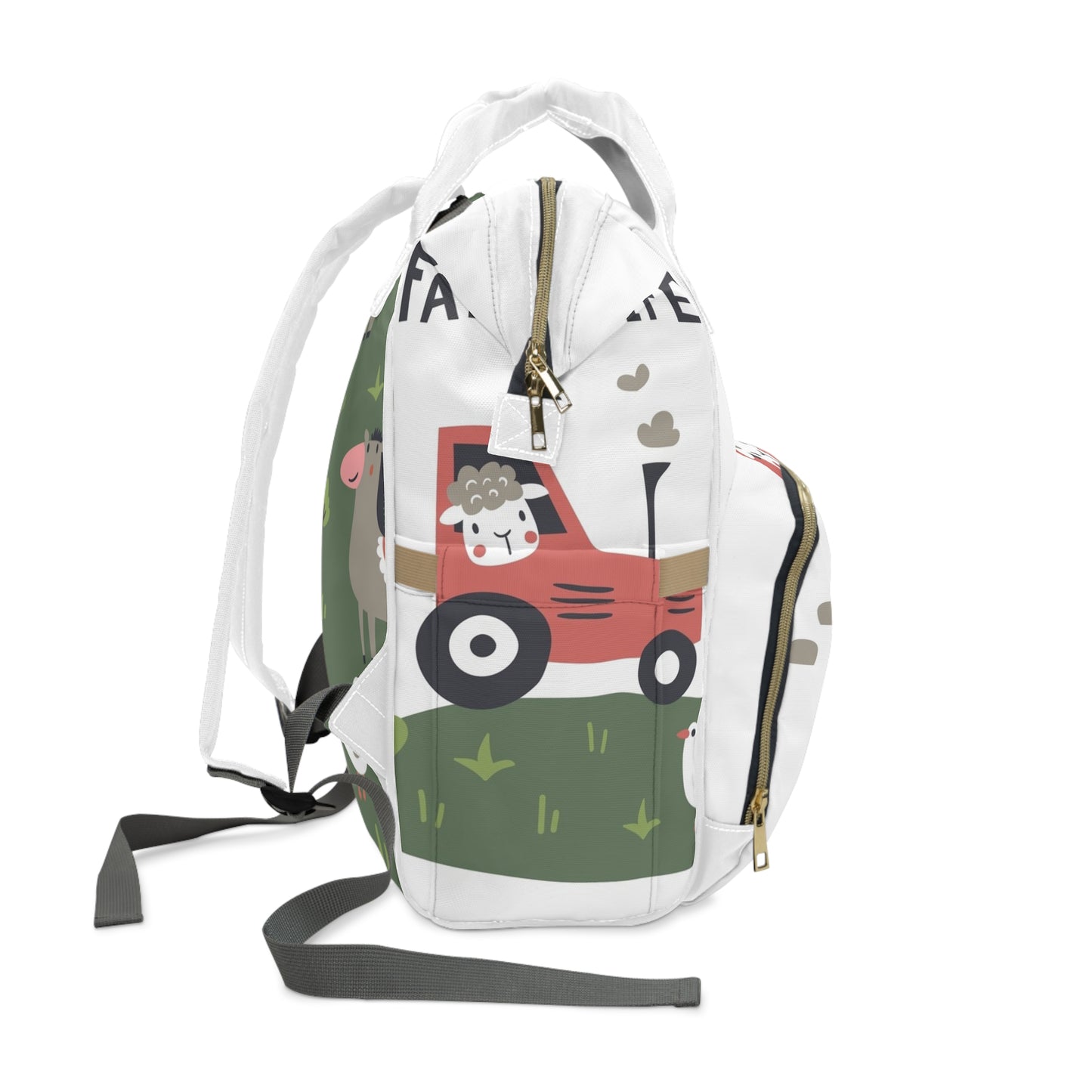 Farm Life Multifunctional Diaper Backpack