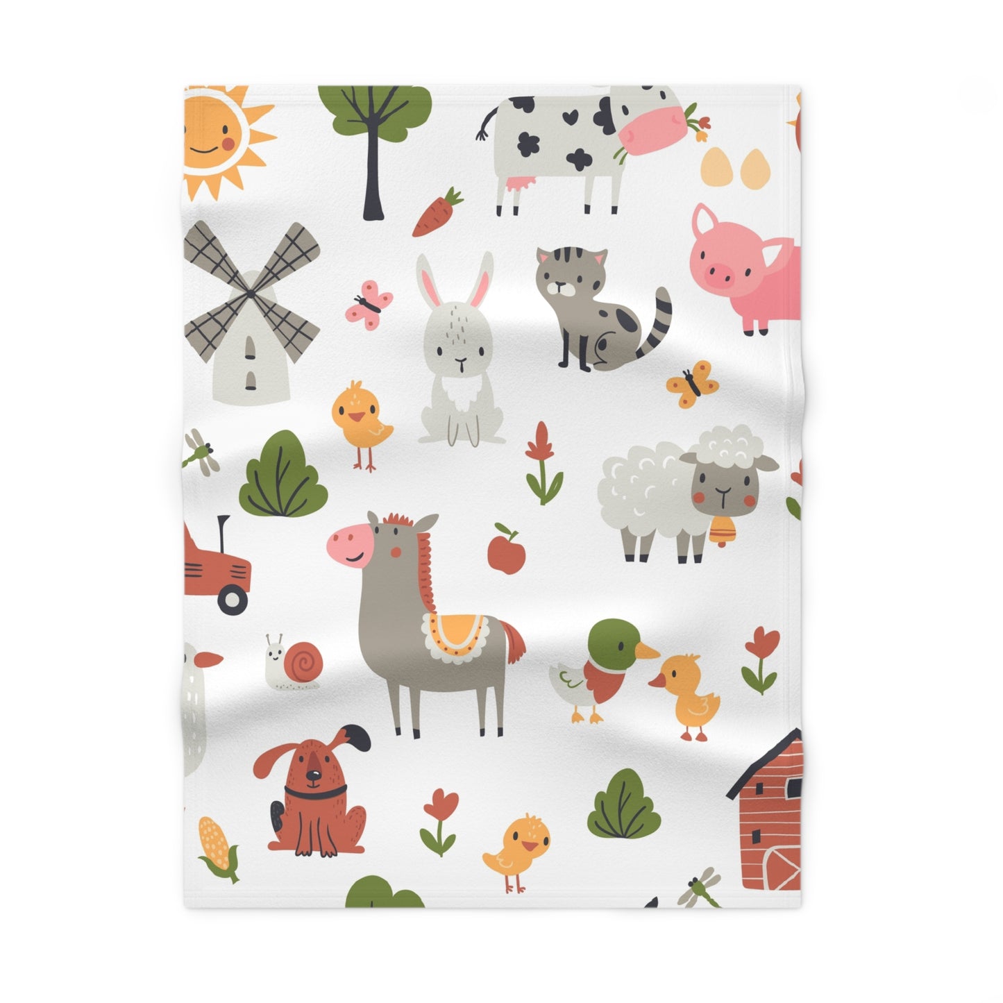 Farmyard Friends Blanket