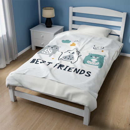 Best Friends Blanket - Adorable Companions for Cozy Moments