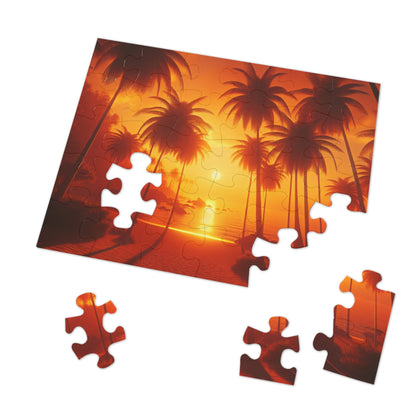 Jigsaw Puzzle with Tin