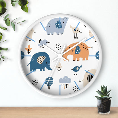 Jungle Parade Wall Clock - Wild and Wonderful Time