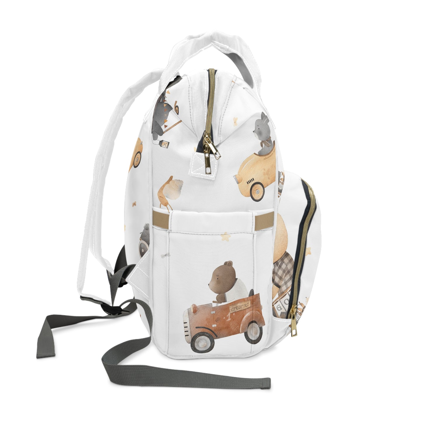 Woodland Adventure Multifunctional Diaper Backpack