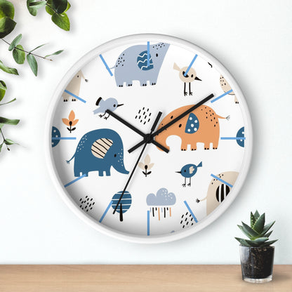 Jungle Parade Wall Clock - Wild and Wonderful Time