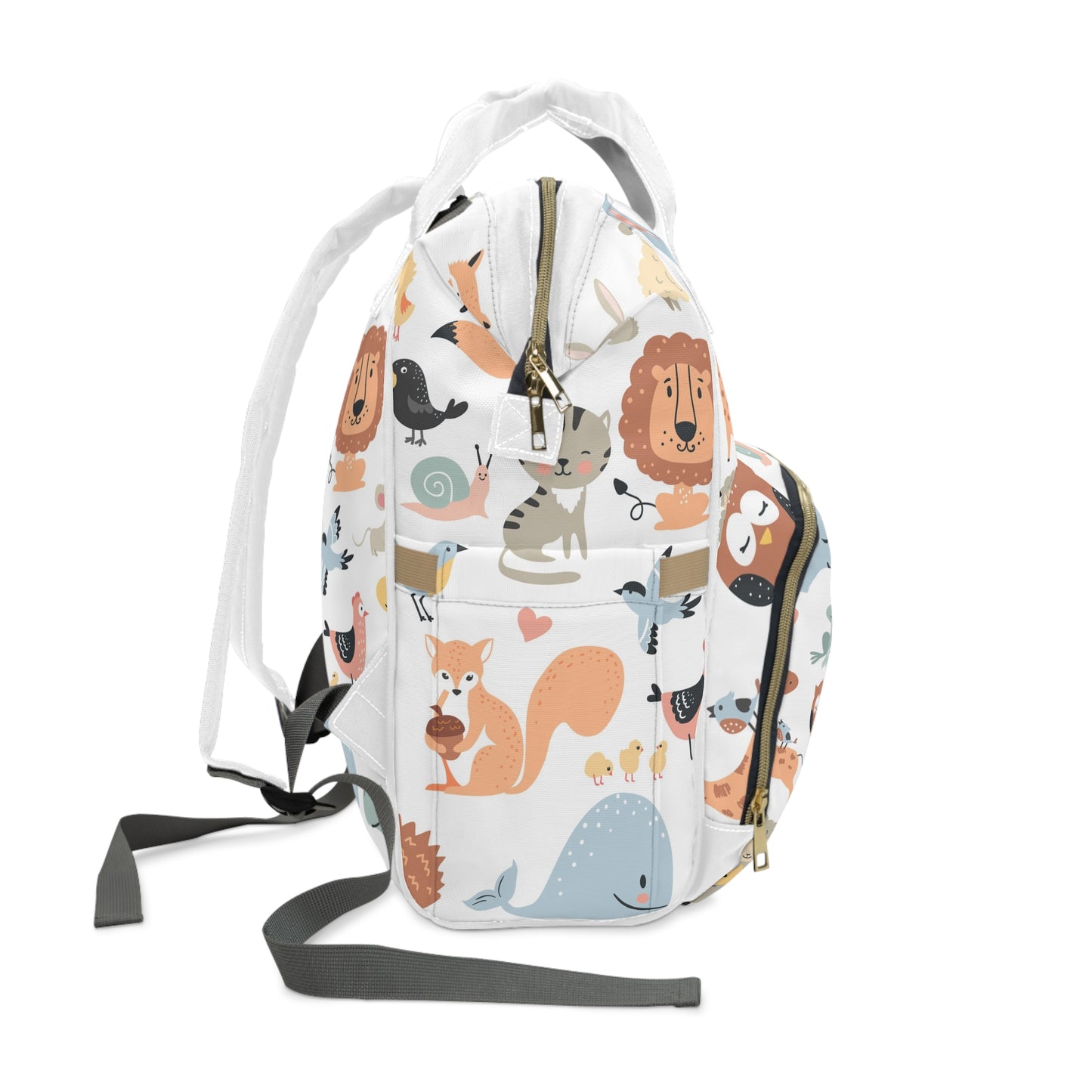 Forest Friends Multifunctional Diaper Backpack