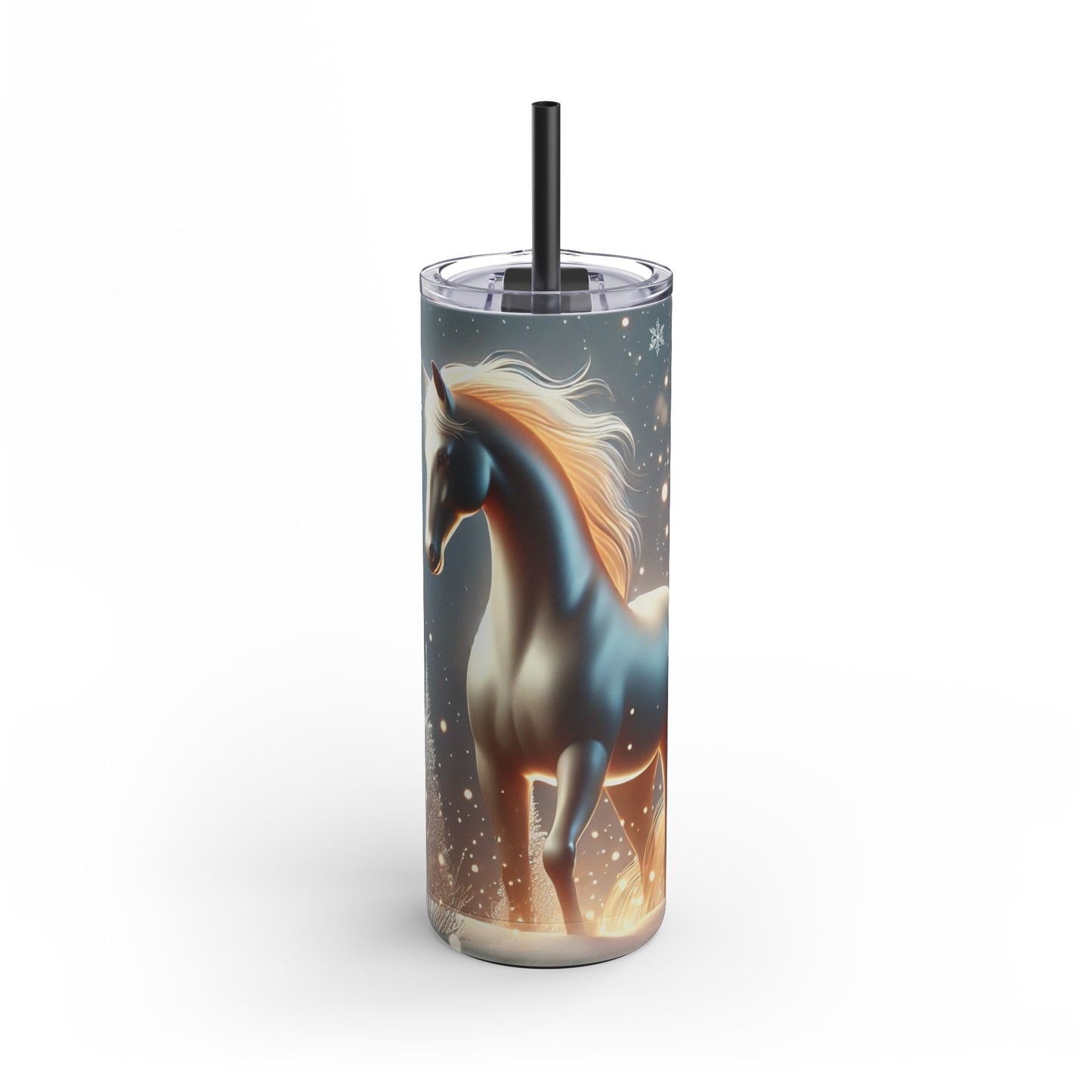 Mystical Midnight Horse Tumbler 20oz – Grace in Motion