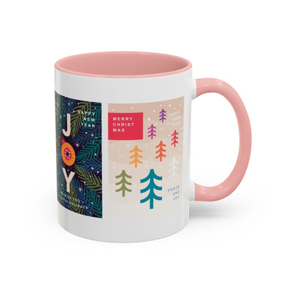 Christmas Accent Mug (11, 15oz)