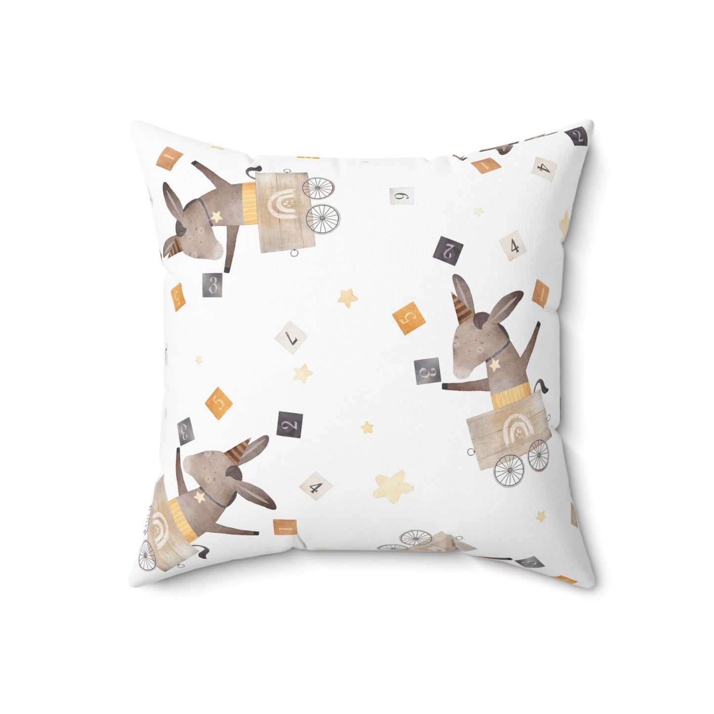 Dancing Reindeer Pillow - Festive Winter Decor