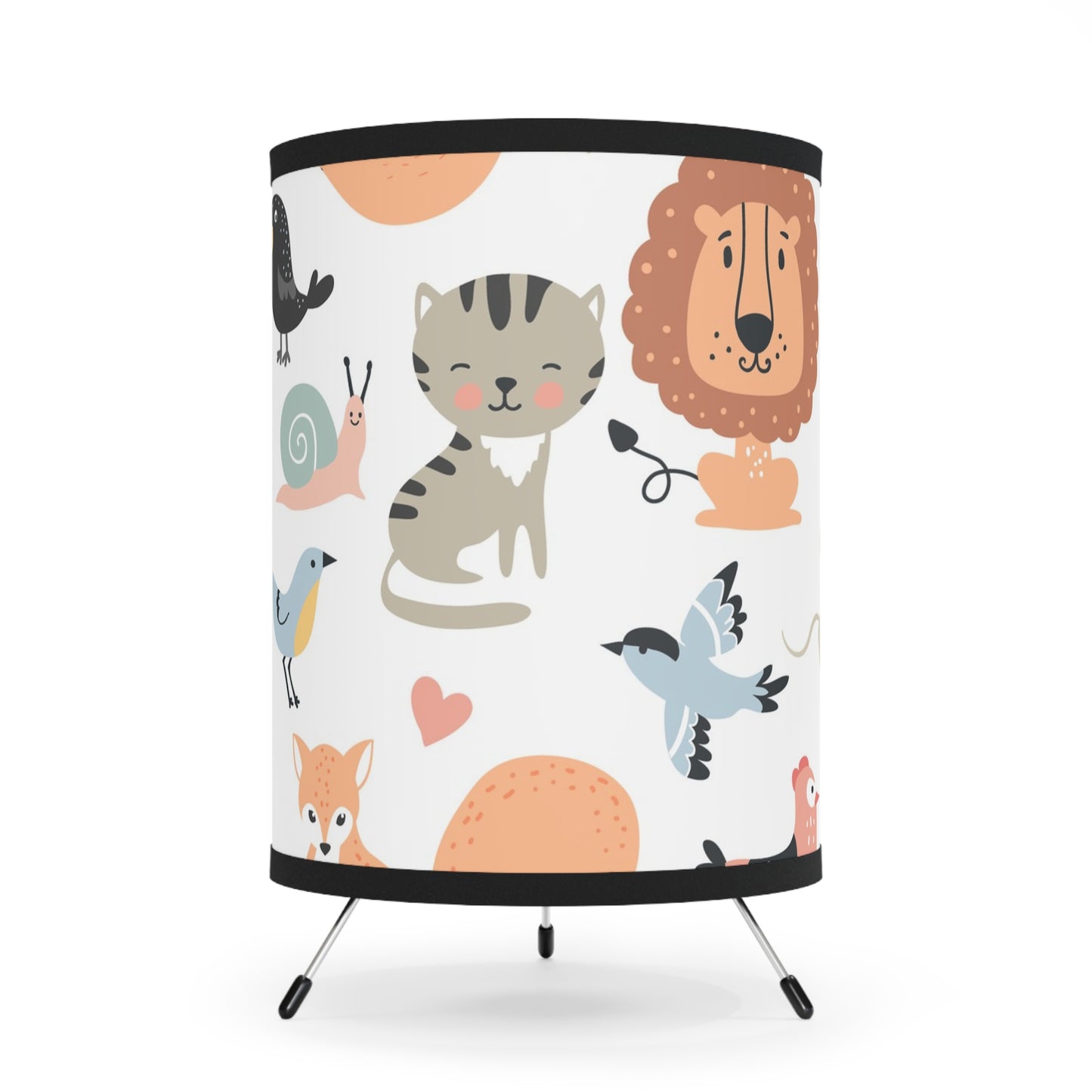 Friendly Animal Friends Table Lamp