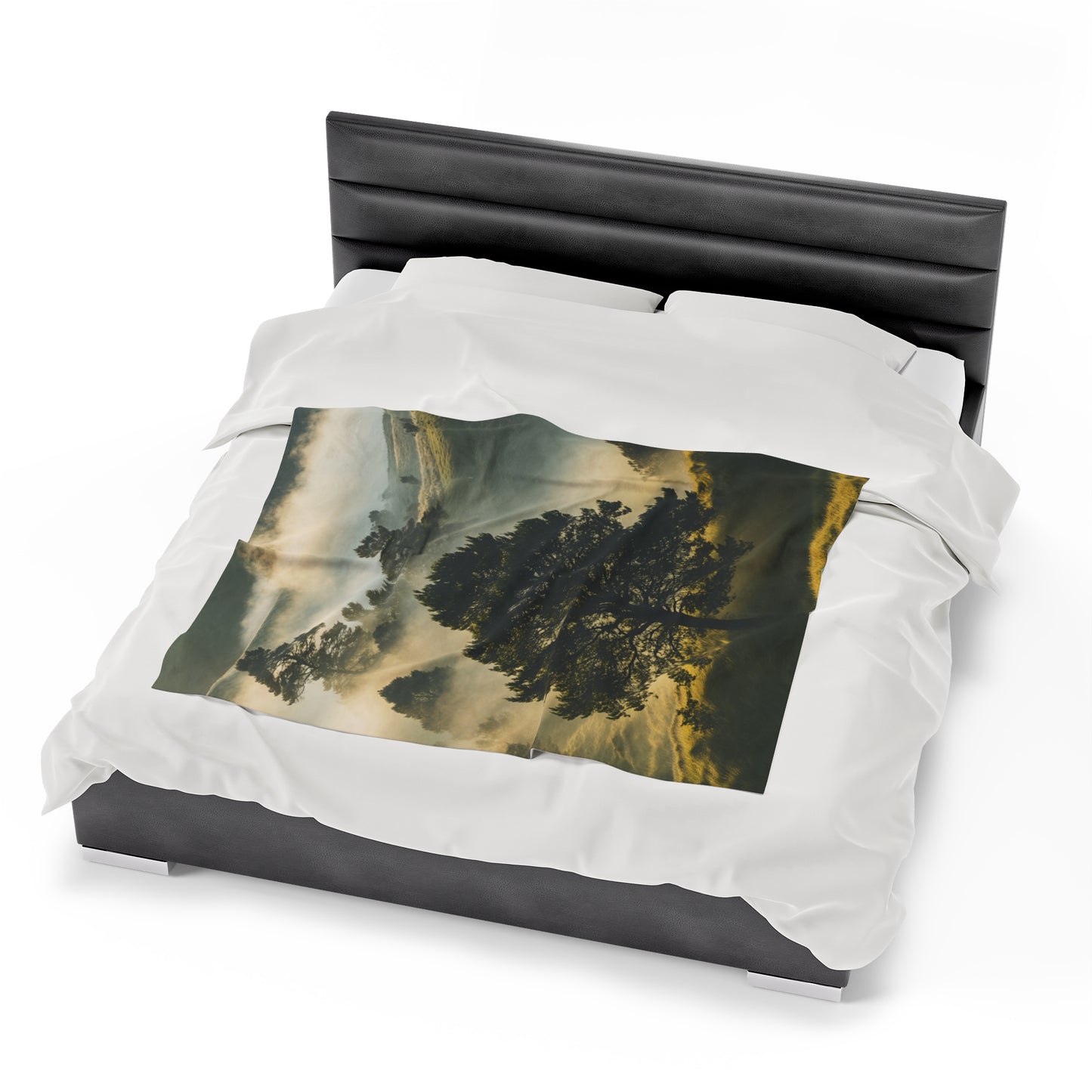 Enchanted Forest Blanket - Nature's Serenity Wrapped in Comfort