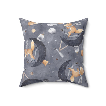 Moon Dream Bear Pillow - Celestial Kids Room Decor