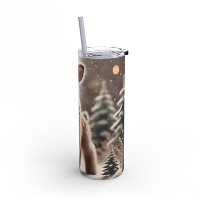 Cozy Fawn Magic Tumbler 20oz Winter