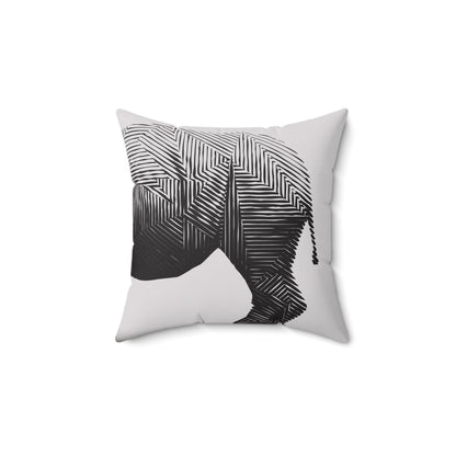 Spun Polyester Square Pillow