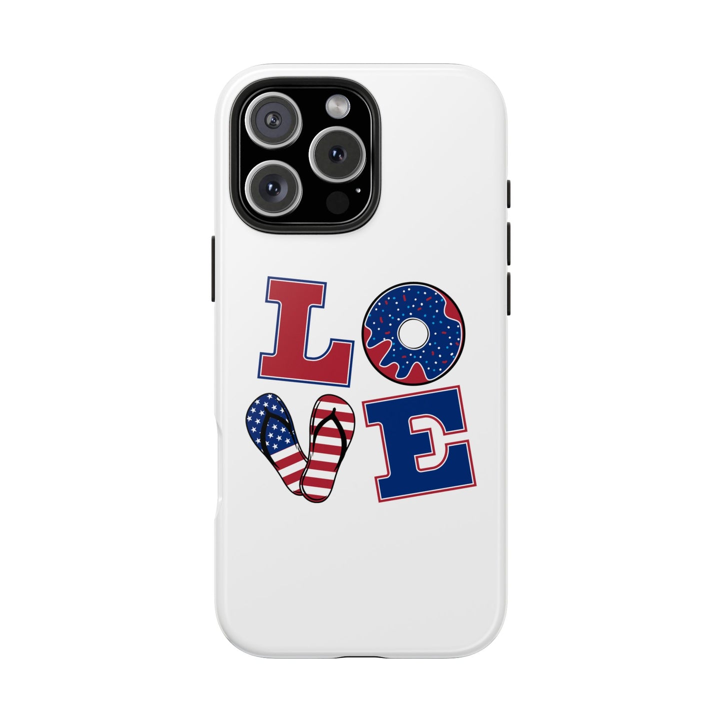 Patriotic Love Tough Case