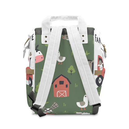 Farm Life Multifunctional Diaper Backpack