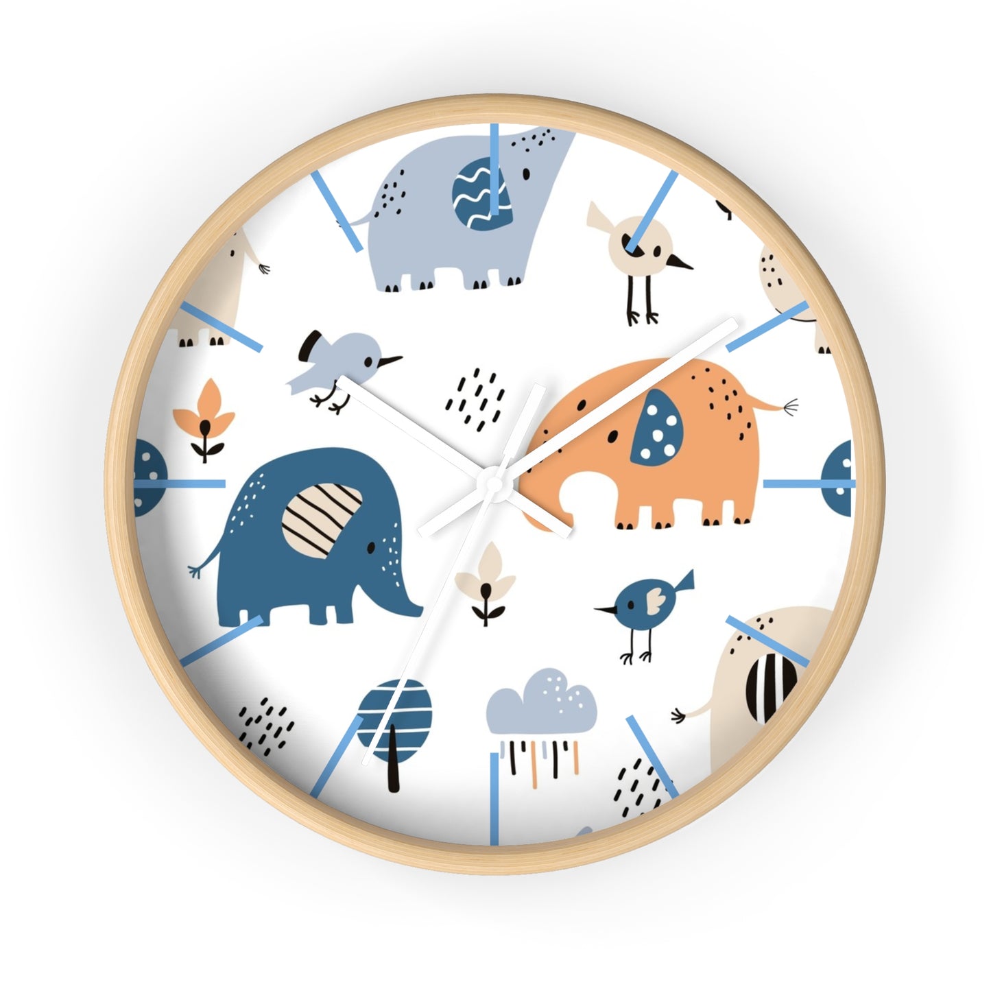 Jungle Parade Wall Clock - Wild and Wonderful Time