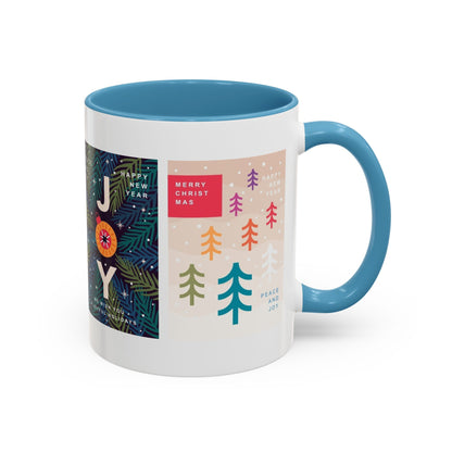 Christmas Accent Mug (11, 15oz)