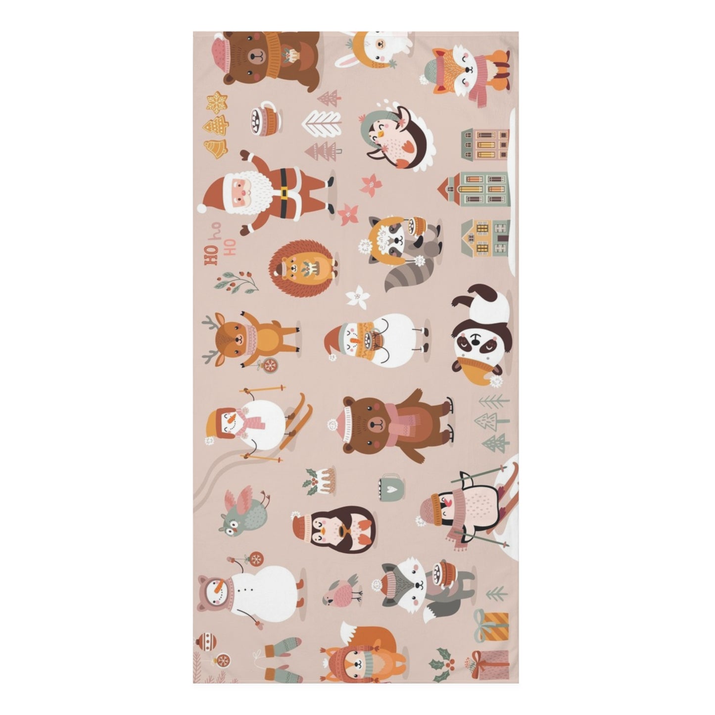 Winter Wonderland Animal Towel