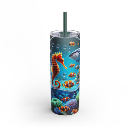 Seahorse Serenity Tumbler - 20oz Ocean Dreams