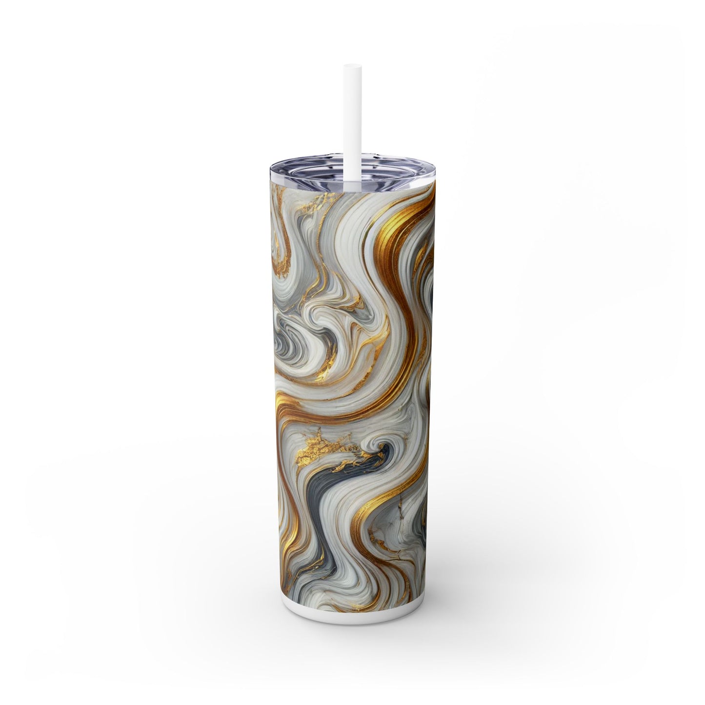 Skinny Tumbler with Straw, 20oz