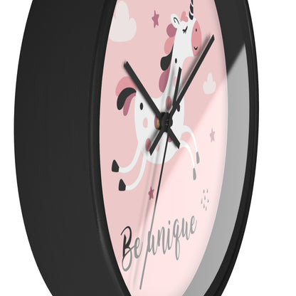 Be Unique Unicorn Wall Clock - Magical Timekeeper for Dreamers