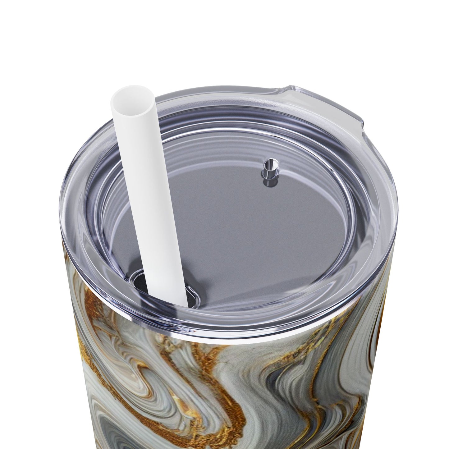 Skinny Tumbler with Straw, 20oz